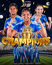 India Win Women’s Asia Cup Title