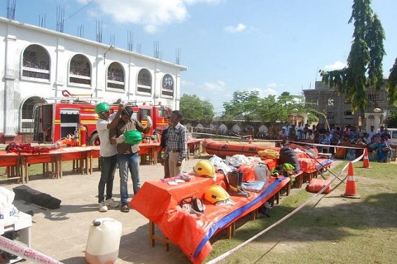 Disaster Mgmt drill organized by Sonamura Sub-Divisional Administration Disaster Mgmt drill organized by Sonamura Sub-Divisional Administration