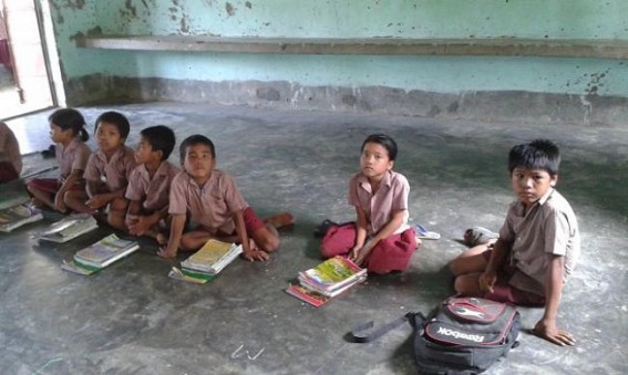 Tripura's school education sector collapses in rural areas of golden Tripura Tripura's school education sector collapses in rural areas of golden Tripura