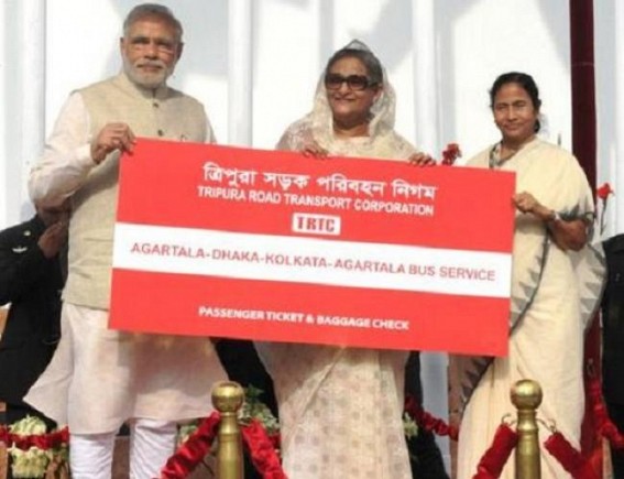 Manik’s non-inclusion in Bangladesh trip delays TRTC bus service in Agartala-Dhaka-Kolkata route : CM's high ego may push historic initiative to uncertainity Manik’s non-inclusion in Bangladesh trip delays TRTC bus service in Agartala-Dhaka-Kolkata route : CM's high ego may push historic initiative to uncertainity