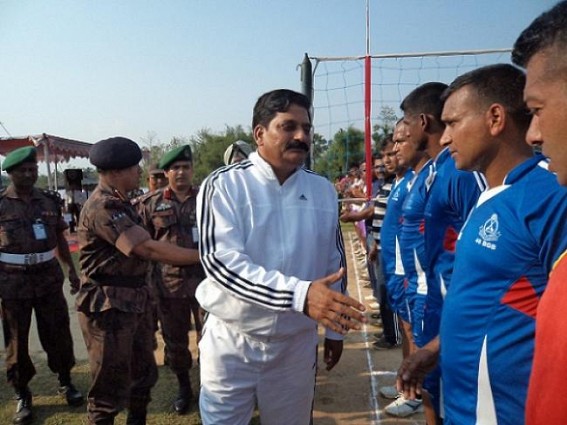 BSF-BGB celebrates BSF golden jubilee at Khowai BSF-BGB celebrates BSF golden jubilee at Khowai