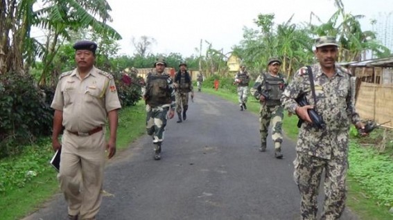 21 companies of Central Paramilitary Forces deployed in Tripura ahead of TTAADC election 21 companies of Central Paramilitary Forces deployed in Tripura ahead of TTAADC election