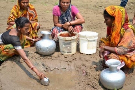 Dry season leads water scarcity in villages across Tripura : State Govt turns blind eye, Minister busy with ADC poll campaigns Dry season leads water scarcity in villages across Tripura : State Govt turns blind eye, Minister busy with ADC poll campaigns