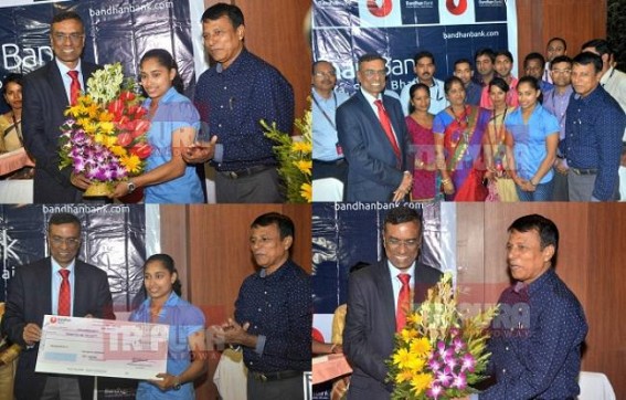 Bandhan Bank gifts Dipa Karmakar Rs. 5 Lakhs : Manik Sarkar’s Govt yet to gift India’s Pride even a single rupee : ‘It was my duty to honour state’s pride as I’m indebted to the soil’: Bandhan Bank CEO talks to TIWN Bandhan Bank gifts Dipa Karmakar Rs. 5 Lakhs : Manik Sarkar’s Govt yet to gift India’s Pride even a single rupee : ‘It was my duty to honour state’s pride as I’m indebted to the soil’: Bandhan Bank CEO talks to TIWN