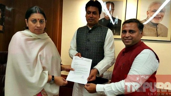 Tripura BJP President pitches new KV at Udaipur Tripura BJP President pitches new KV at Udaipur