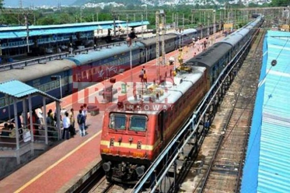 Indian Railway trying to regain Freight Train Market : Tripura govt’s lameduck attitude to gain export business via railway service remained futile for the NDA govt. to increase revenue under DFC Indian Railway trying to regain Freight Train Market : Tripura govt’s lameduck attitude to gain export business via railway service remained futile for the NDA govt. to increase revenue under DFC