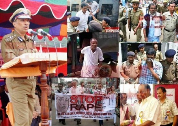 25 % unregistered cases, 75 % un-convicted cases : Yet Tripura DGP Nagraj releases surprising data; Crime rate against women downed from 88 % to 56 % in state (?) 25 % unregistered cases, 75 % un-convicted cases : Yet Tripura DGP Nagraj releases surprising data; Crime rate against women downed from 88 % to 56 % in state (?)
