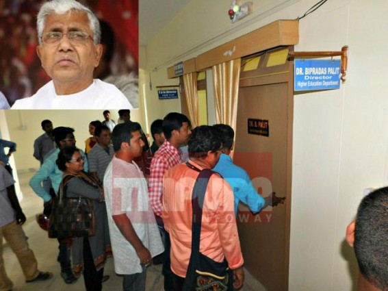 Tripura records with 600 NET / SLET/ P.hD qualified unemployed youths : No recruitment since 7 years, Higher Education turns 'Fool's Paradise' Tripura records with 600 NET / SLET/ P.hD qualified unemployed youths : No recruitment since 7 years, Higher Education turns 'Fool's Paradise'