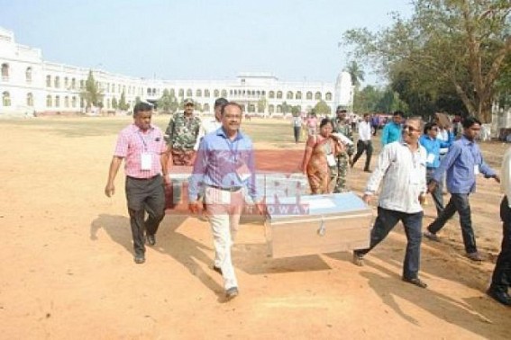 Central Govt employees to take active role in Tripura vote counting Central Govt employees to take active role in Tripura vote counting