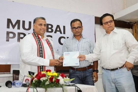 ‘Everyone has Political knowledge in Tripura’ : Deodhar tells Mumbai press ‘Everyone has Political knowledge in Tripura’ : Deodhar tells Mumbai press