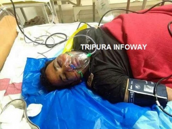 CPI-M, BJP clash at Bishalgarh, many injured CPI-M, BJP clash at Bishalgarh, many injured