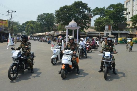 21 Bn Assam Rifles launches 'Beat Cancer : Run and Ride' campaign 21 Bn Assam Rifles launches 'Beat Cancer : Run and Ride' campaign