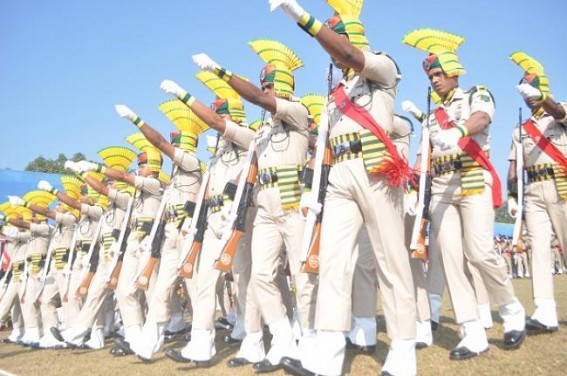 Final rehearsal for Republic Day completed Final rehearsal for Republic Day completed