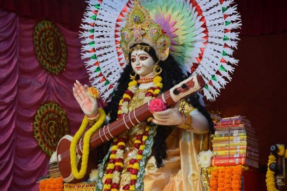 Bengal celebrates Saraswati Puja Bengal celebrates Saraswati Puja