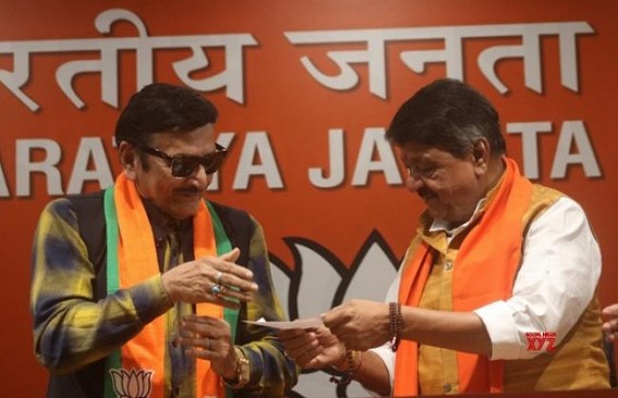 Veteran actor Biswajit joins BJP, praises Modi Veteran actor Biswajit joins BJP, praises Modi