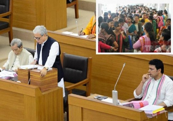 BJP’s Budget 2019-20 kept nothing for unemployed youths, 50000 Govt jobs in 1-year JUMLA frustrates unemployed youths : Arun Jaitley, Ashok Sinha, Himanta Bishwa cheated Tripura Youths on 11th Feb,2018 BJP’s Budget 2019-20 kept nothing for unemployed youths, 50000 Govt jobs in 1-year JUMLA frustrates unemployed youths : Arun Jaitley, Ashok Sinha, Himanta Bishwa cheated Tripura Youths on 11th Feb,2018