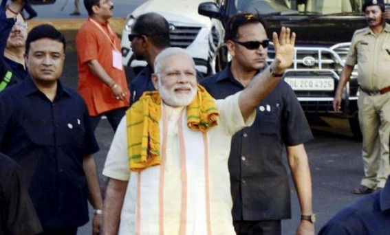 Modi greets Gujarat, Maharashtra on foundation day Modi greets Gujarat, Maharashtra on foundation day