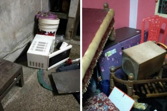 Miscreants attacked Congress voter's family, snatched Rs. 38,000, one injured Miscreants attacked Congress voter's family, snatched Rs. 38,000, one injured
