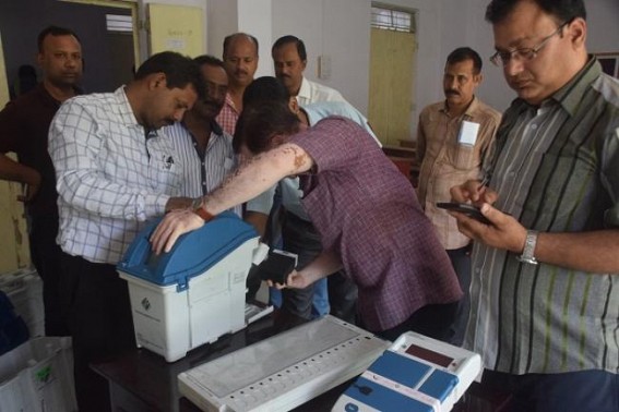 Mock poll held for Badharghat by-election Mock poll held for Badharghat by-election