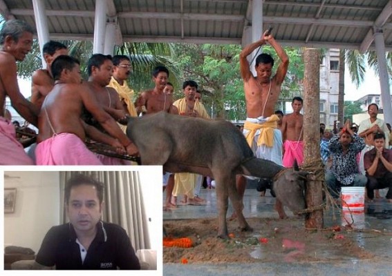 Pradyot Manikya to challenge HC’s Order of banning ‘Bali’ in Hindu temples, asks Court and Soceity’s stand on Muslims’ Bakri-Eid Pradyot Manikya to challenge HC’s Order of banning ‘Bali’ in Hindu temples, asks Court and Soceity’s stand on Muslims’ Bakri-Eid