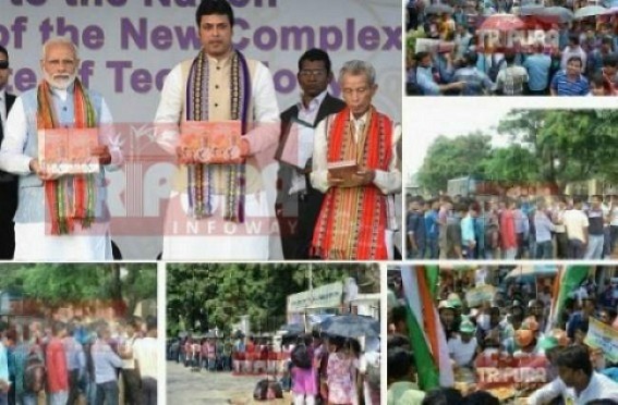 Biplab Deb led BJP Govt failed to provide 50000 Govt Jobs in 1st year, Tripura continues to top in Unemployment Biplab Deb led BJP Govt failed to provide 50000 Govt Jobs in 1st year, Tripura continues to top in Unemployment