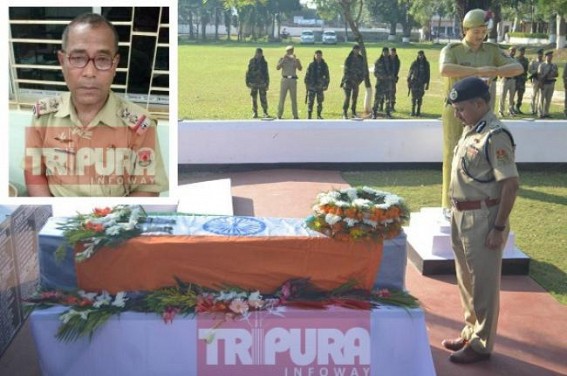 On duty Tripura Police officer murdered by Drug Smugglers On duty Tripura Police officer murdered by Drug Smugglers