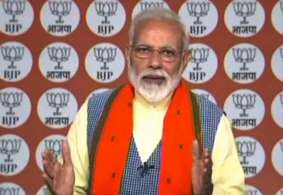 Amid tension on IAF pilot capture in Pakistan, Modi launches party address ‘Mera Booth Sabse Mazboot’ Amid tension on IAF pilot capture in Pakistan, Modi launches party address ‘Mera Booth Sabse Mazboot’
