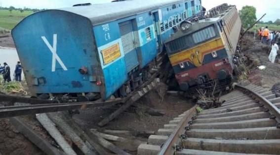 3 dead in goods train collision in MP 3 dead in goods train collision in MP