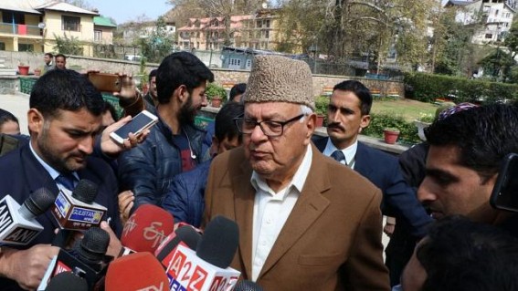 I can't believe I'm free: Farooq Abdullah I can't believe I'm free: Farooq Abdullah