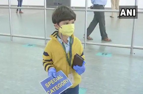 5-year-old boy flies back home alone after 2 months 5-year-old boy flies back home alone after 2 months