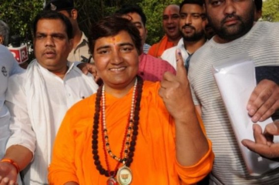'Where is Pragya Thakur' posters up in Bhopal 'Where is Pragya Thakur' posters up in Bhopal