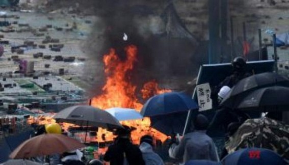 HK votes on 2nd day of weekend primary HK votes on 2nd day of weekend primary