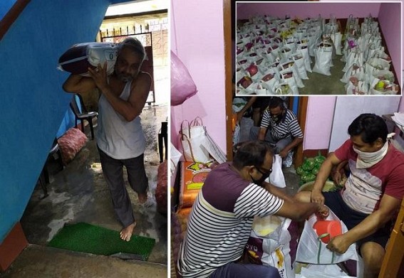 Citizens Collective Against COVID19 continue daily relief missions across Tripura Citizens Collective Against COVID19 continue daily relief missions across Tripura