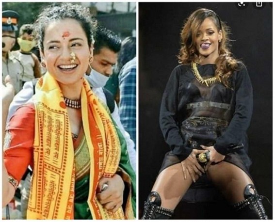 Kangana calls Rihanna 'porn singer', 'porn star'; trolls post steamy shots of actress Kangana calls Rihanna 'porn singer', 'porn star'; trolls post steamy shots of actress