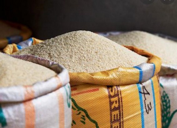 200 Kg Mid-day meal items seized from Anganwadi School in-charge’s house 200 Kg Mid-day meal items seized from Anganwadi School in-charge’s house