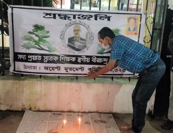 JMC Paid tribute to colleague Lt Birchandra Nama JMC Paid tribute to colleague Lt Birchandra Nama