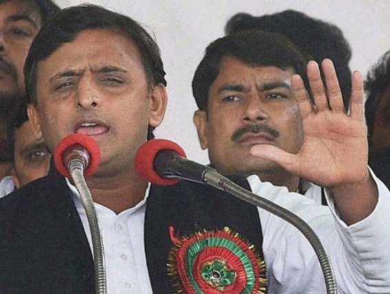 Akhilesh seeks Union Minister Teni's dismissal Akhilesh seeks Union Minister Teni's dismissal