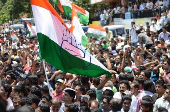 Delhi Congress protests outside CM House over Chhath Puja row Delhi Congress protests outside CM House over Chhath Puja row