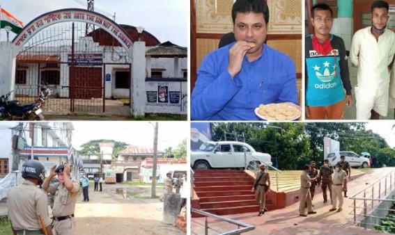 Politically Pressurized Tripura Police under Biplab Deb Failing massively in 'Actual' Job : Once again 2 Covid Positive Accused Persons Escaped from Police Custody from Covid Health Centre : 3rd Incident in 1 month Politically Pressurized Tripura Police under Biplab Deb Failing massively in 'Actual' Job : Once again 2 Covid Positive Accused Persons Escaped from Police Custody from Covid Health Centre : 3rd Incident in 1 month
