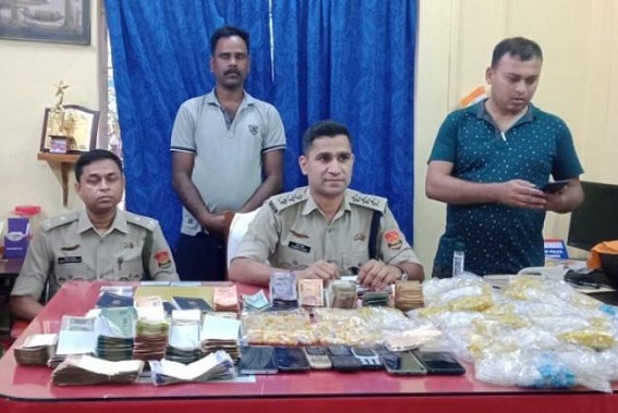 East Agartala Police arrested one drug smuggler East Agartala Police arrested one drug smuggler