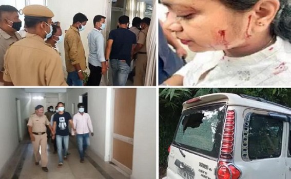 No Action against BJP Attackers who Pelted Stoned, Injured Trinamool Leaders : Tripura's Local Trinamool Activists Arrested Today Early Morning without any Prior Notice, Sent to Jail Custody for 5 Days No Action against BJP Attackers who Pelted Stoned, Injured Trinamool Leaders : Tripura's Local Trinamool Activists Arrested Today Early Morning without any Prior Notice, Sent to Jail Custody for 5 Days