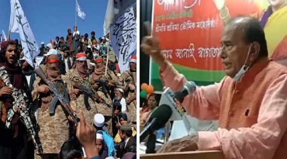 'Attack Trinamool leaders in Taliban Style' : Tripura BJP MLA's Shocking Remark in Party meeting : Netizens demand Arrest of the MLA immediately over 'Hate Speech' 'Attack Trinamool leaders in Taliban Style' : Tripura BJP MLA's Shocking Remark in Party meeting : Netizens demand Arrest of the MLA immediately over 'Hate Speech'