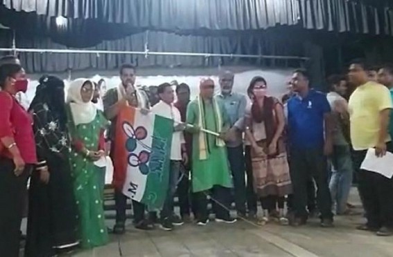 TMC held a joining programme in Kailashahar TMC held a joining programme in Kailashahar
