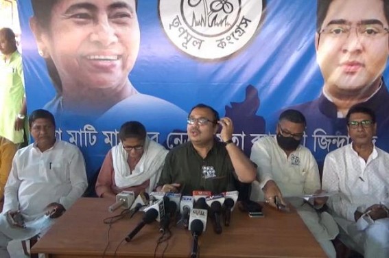 BJP's wings call Rail-Strike on Abhishek Banerjee's Arrival Day : Police Cancelled Rally's Permission in Agartala BJP's wings call Rail-Strike on Abhishek Banerjee's Arrival Day : Police Cancelled Rally's Permission in Agartala