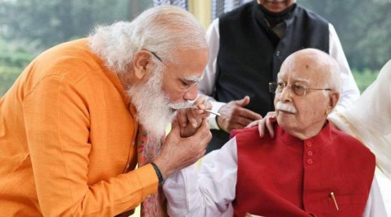 L.K. Advani turns 94, wishes pour in L.K. Advani turns 94, wishes pour in