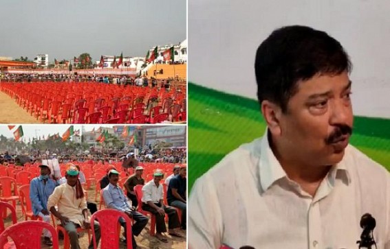 Sudip Roy Barman mocks Union Home Minister Amit Shah’s Flop programme at Astabal Stadium, says, 'In Tripura’s political History if any ruling party’s gathering turned a big flop, then it was Amit Shah's programme' Sudip Roy Barman mocks Union Home Minister Amit Shah’s Flop programme at Astabal Stadium, says, 'In Tripura’s political History if any ruling party’s gathering turned a big flop, then it was Amit Shah's programme'