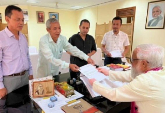 Another Tripura BJP MLA resigns from Assembly Another Tripura BJP MLA resigns from Assembly