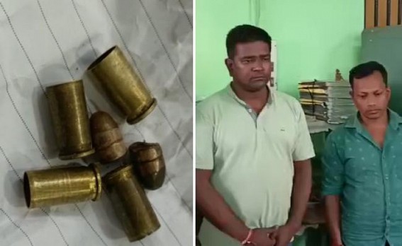 Natun Nagar shoot out incident : Police arrested two persons named Prabhakar Ghosh and Santosh Debnath Natun Nagar shoot out incident : Police arrested two persons named Prabhakar Ghosh and Santosh Debnath