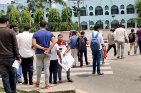 JRBT Results yet to be Published after 16 months of Completion : Unemployed Youths roaming from Door to Door JRBT Results yet to be Published after 16 months of Completion : Unemployed Youths roaming from Door to Door