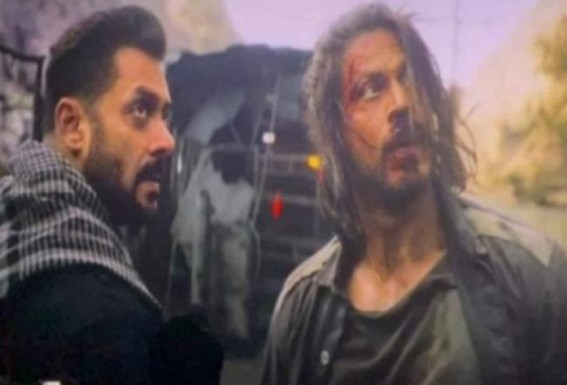 Massive set to be constructed for Salman-SRK action scene in 'Tiger 3' Massive set to be constructed for Salman-SRK action scene in 'Tiger 3'